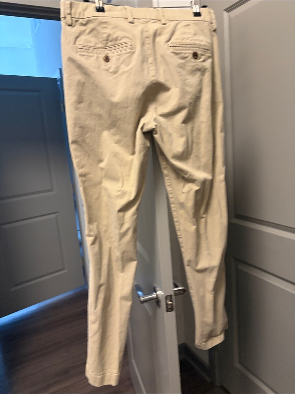 GAP Beige Straight-Leg Chinos - Picture 3 of 7